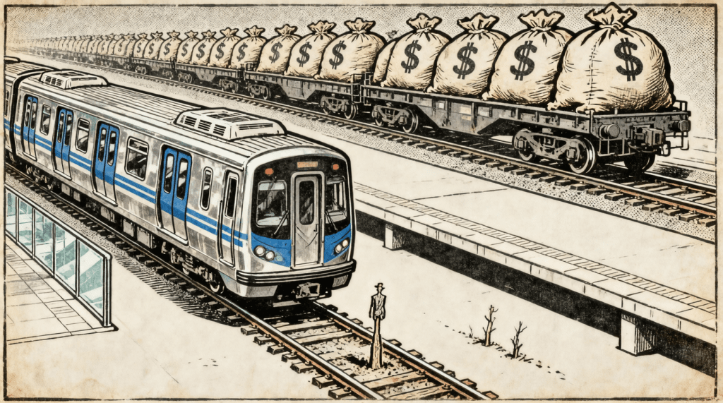 Brasil investe R$ 100 bi em ferrovias de carga enquanto metrôs urbanos acumulam apenas 11% de expansão