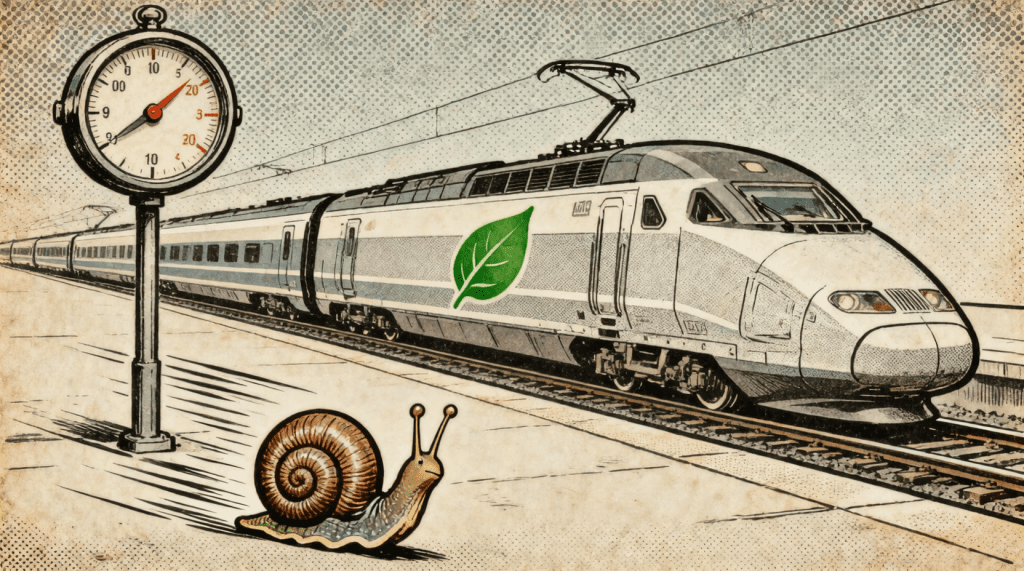 TGV e ICE abandonam a caça aos recordes de velocidade em nome da eficiência energética