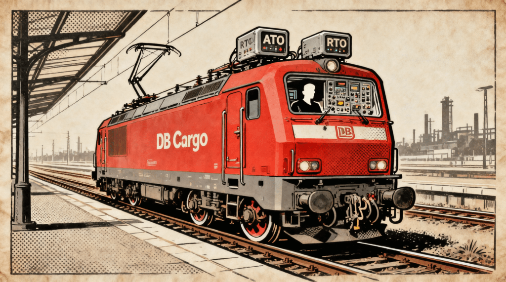 DB Cargo equipa primeira locomotiva de carga automatizada da Europa em salto tecnológico na Alemanha