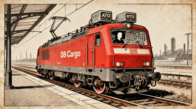 DB Cargo equipa primeira locomotiva de carga automatizada da Europa em salto tecnológico na Alemanha