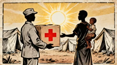 Equipe médica chinesa doa suprimentos e oferece atendimento gratuito a refugiados na Zâmbia