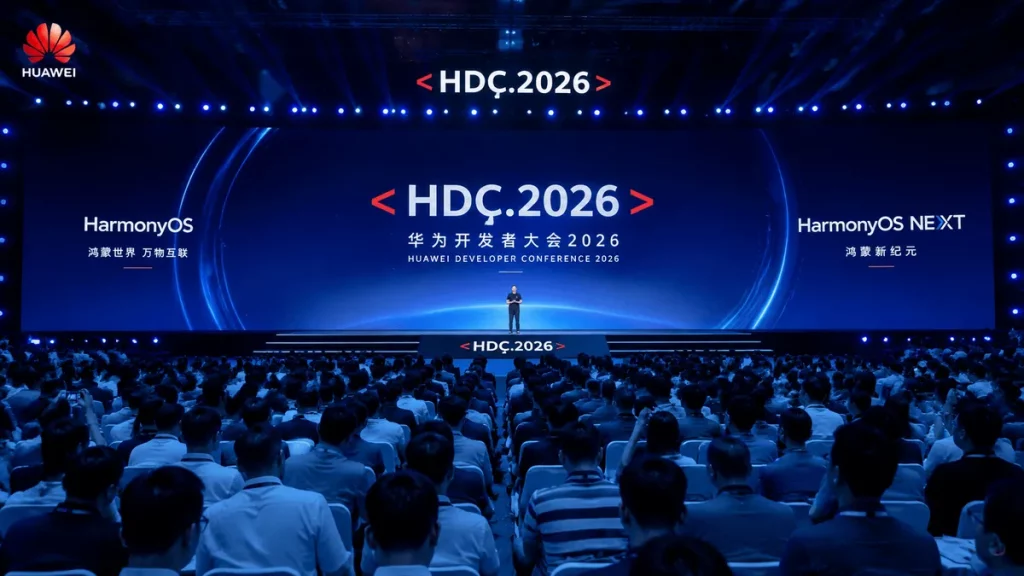 HDC 2026: Huawei apresenta atualizações do HarmonyOS 7 e inovações no ecossistema.