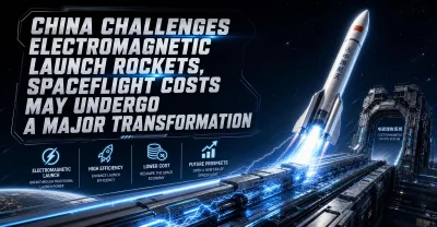 China avança em tecnologia de lançamento eletromagnético com o foguete da Galactic Energy, prometendo transformar os custos e