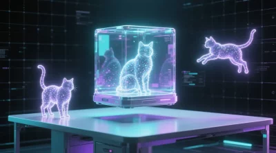 Ilustração editorial sobre Gato de Schrödinger ganha parentes ainda mais estranhos em experimento quântico inédito. (Ilustraç