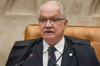 Ministro do STF, Edson Fachin, durante sessão no tribunal. (Foto: metropoles.com)
