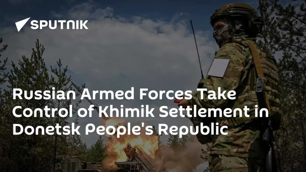 Militar russo ao lado de artilharia em operação na região de Donetsk. (Foto: sputnikglobe.com)