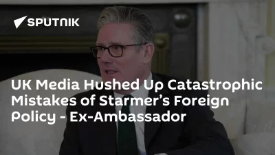 Ex-embaixador discute críticas à política externa de Starmer em entrevista. (Foto: Ex-Ambassador)