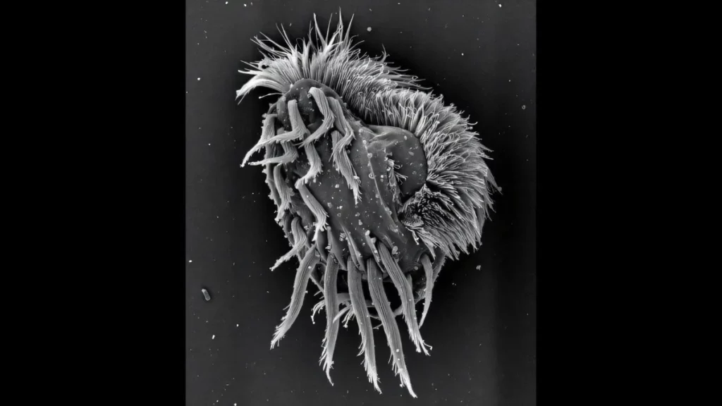 Microscópico organismo transformado em "supergiant" cannibalístico, segundo imagem de microscopia eletrônica. (Foto: phys.org