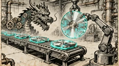 China alcança avanço na produção em massa com discos rígidos de vidro de 360TB
