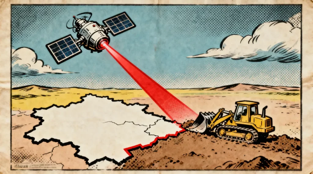 Imagens de satélite supostamente mostram os objetivos territoriais abertos de Israel em Gaza